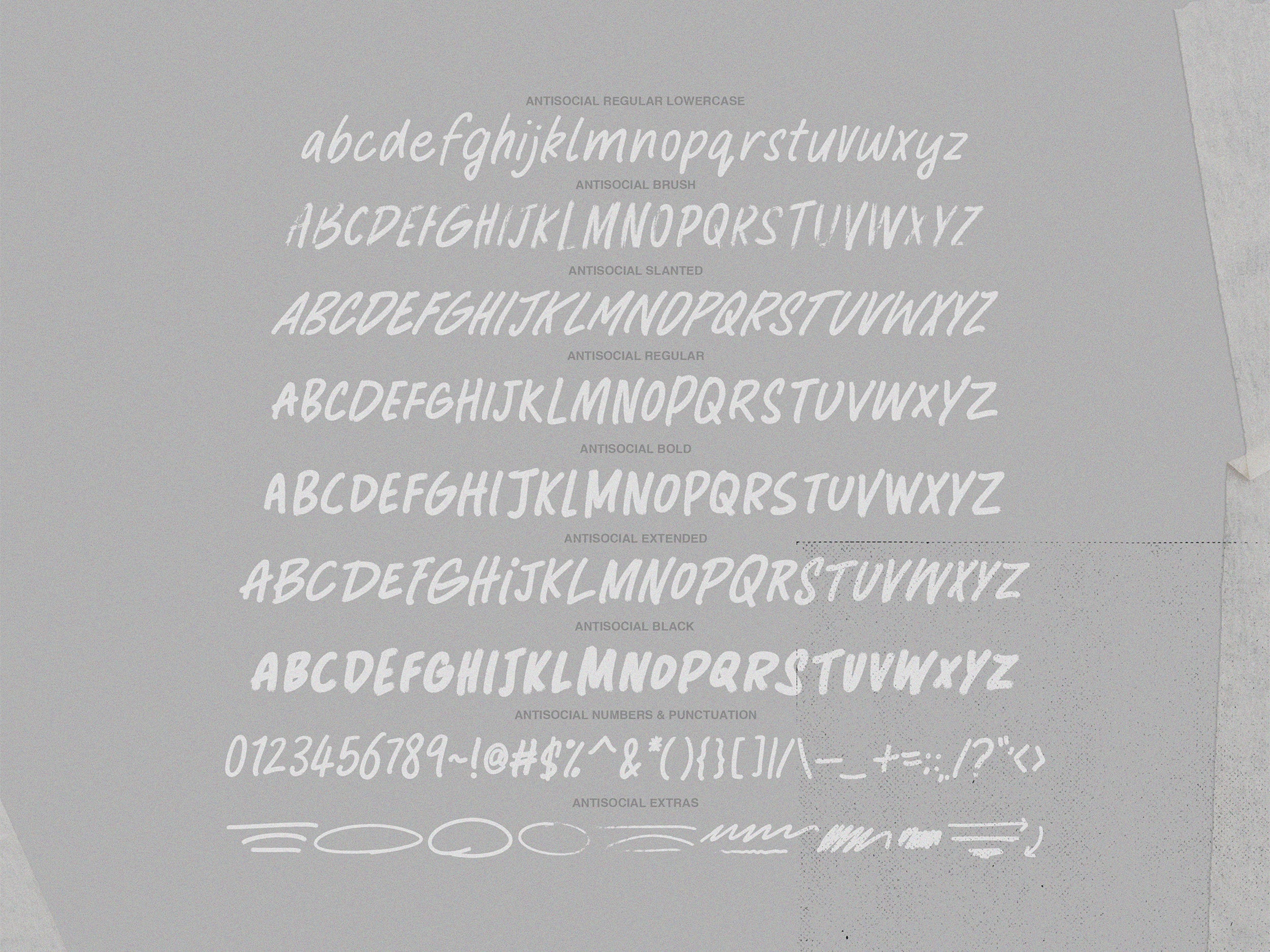 ANTISOCIAL FONT