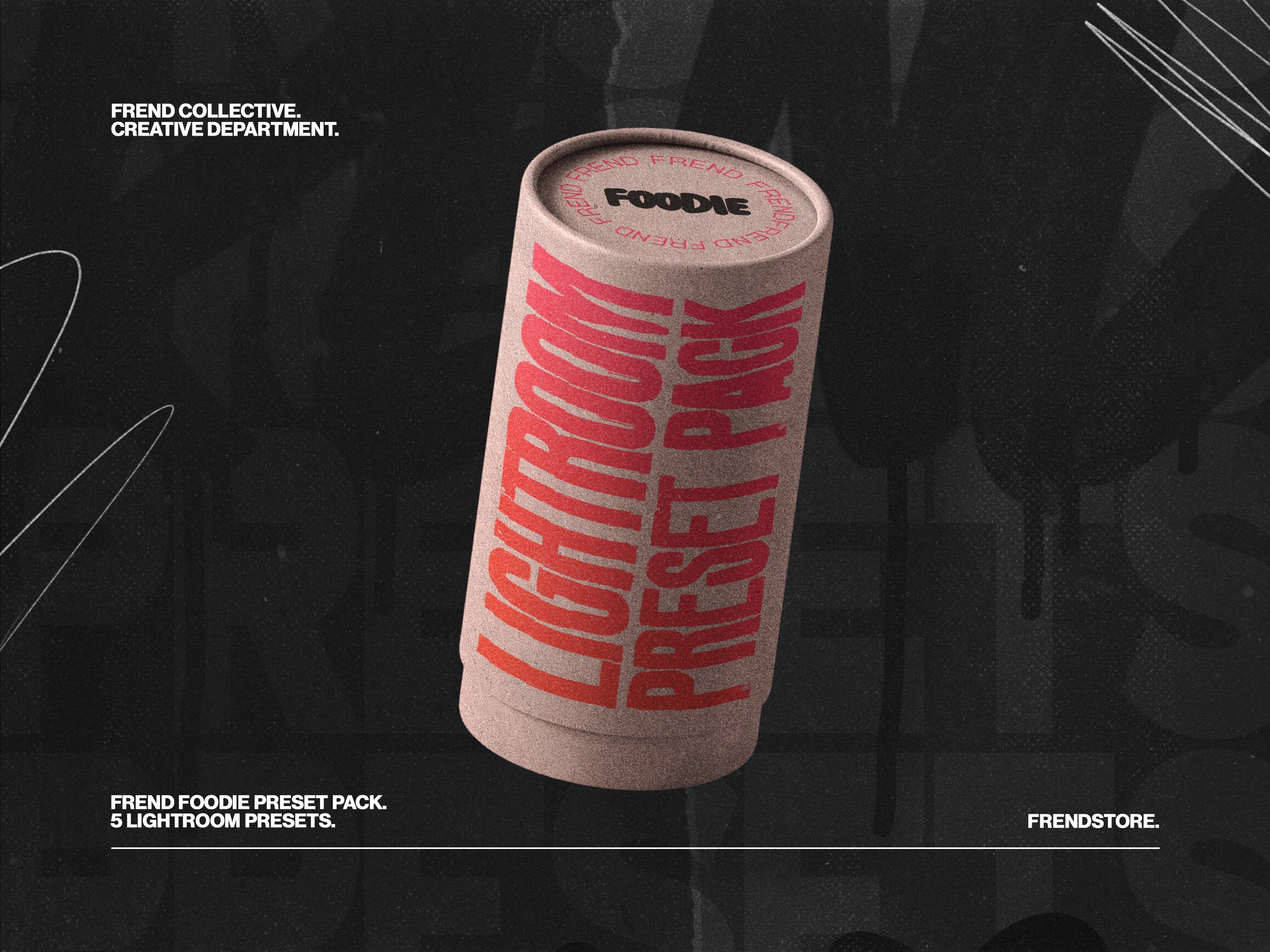 FREND LIGHTROOM PRESET PACK (FOODIE)
