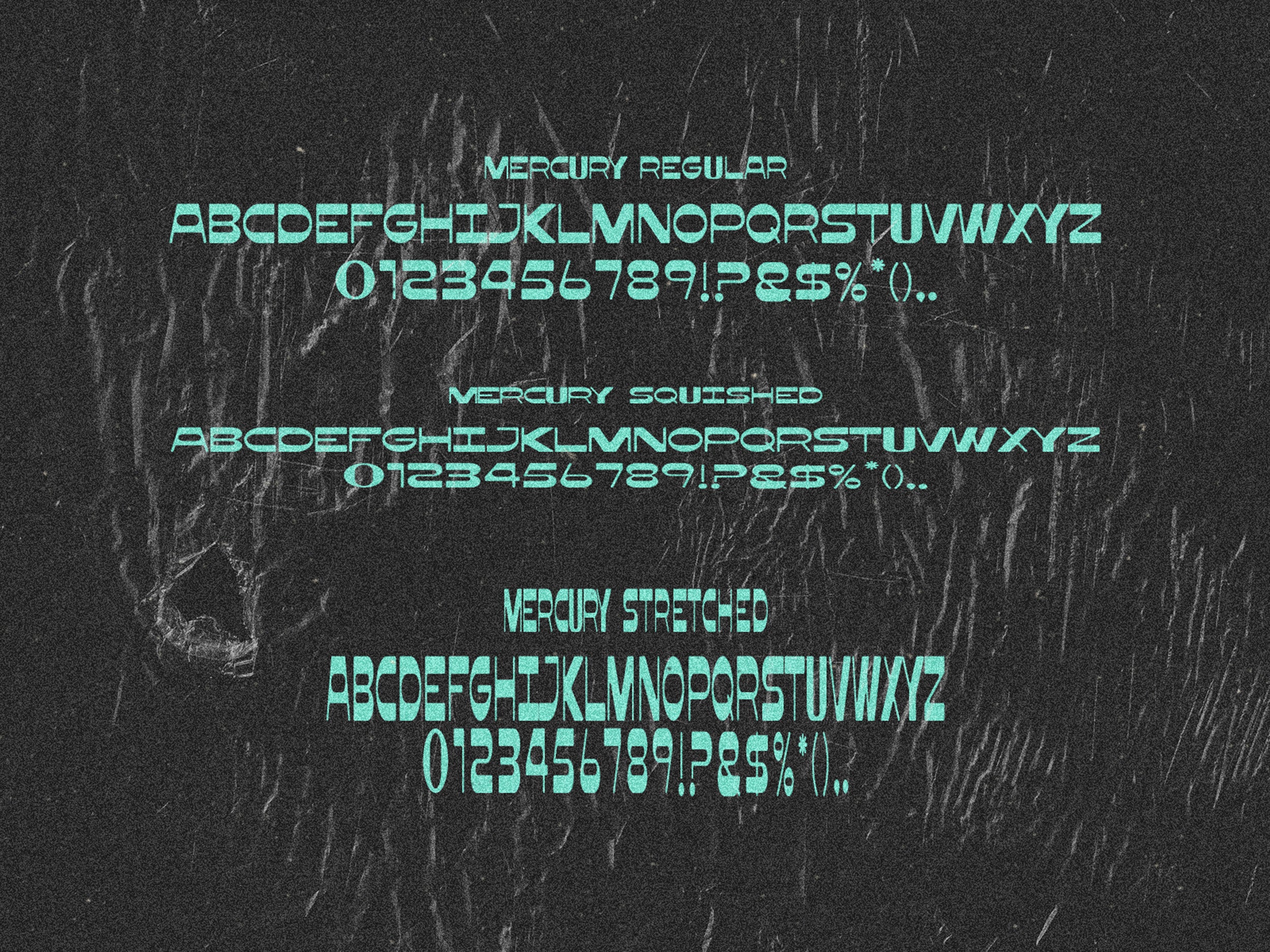 MERCURY FONT
