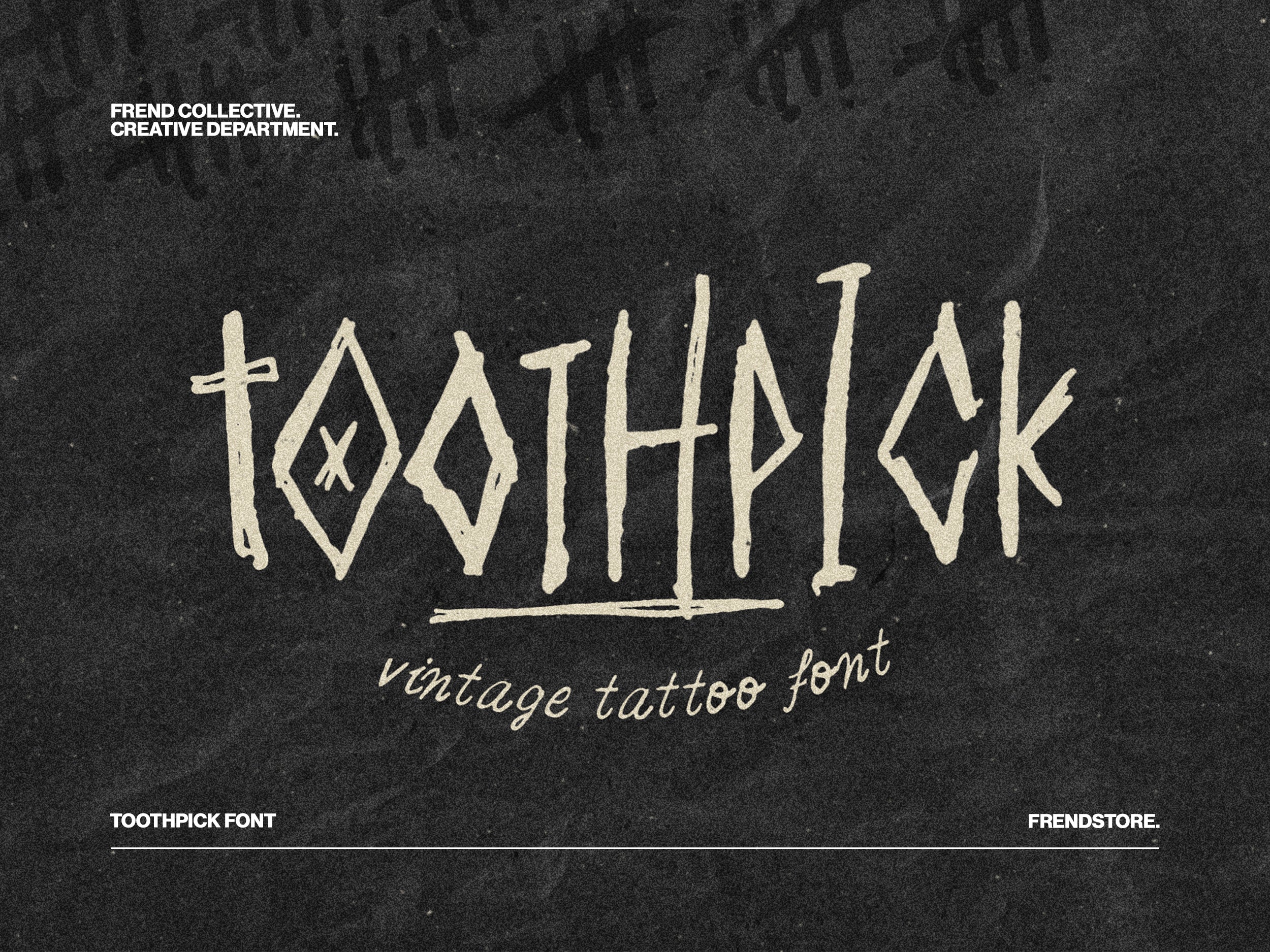 TOOTHPICK FONT