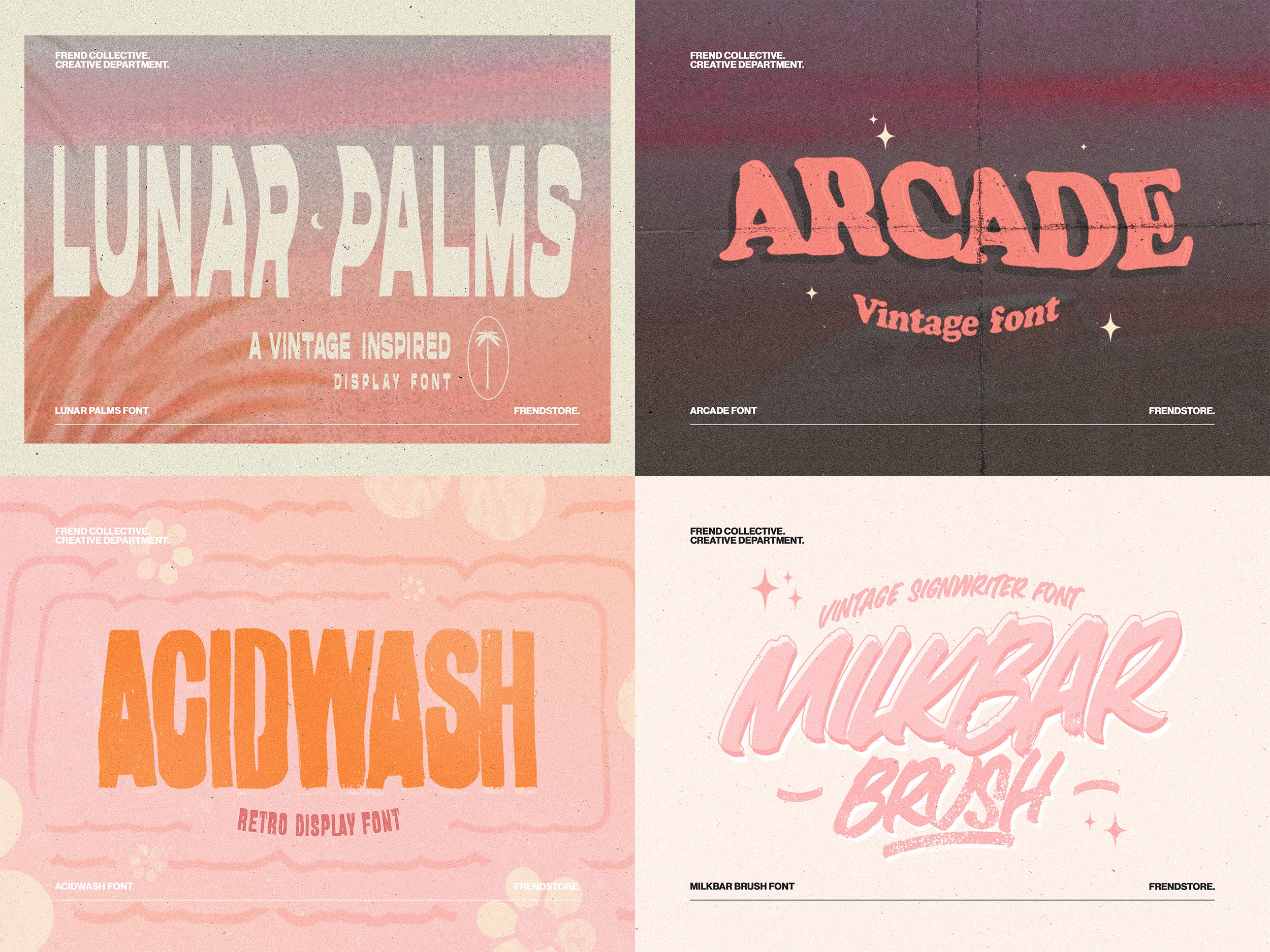 FREND VINTAGE FONT PACK