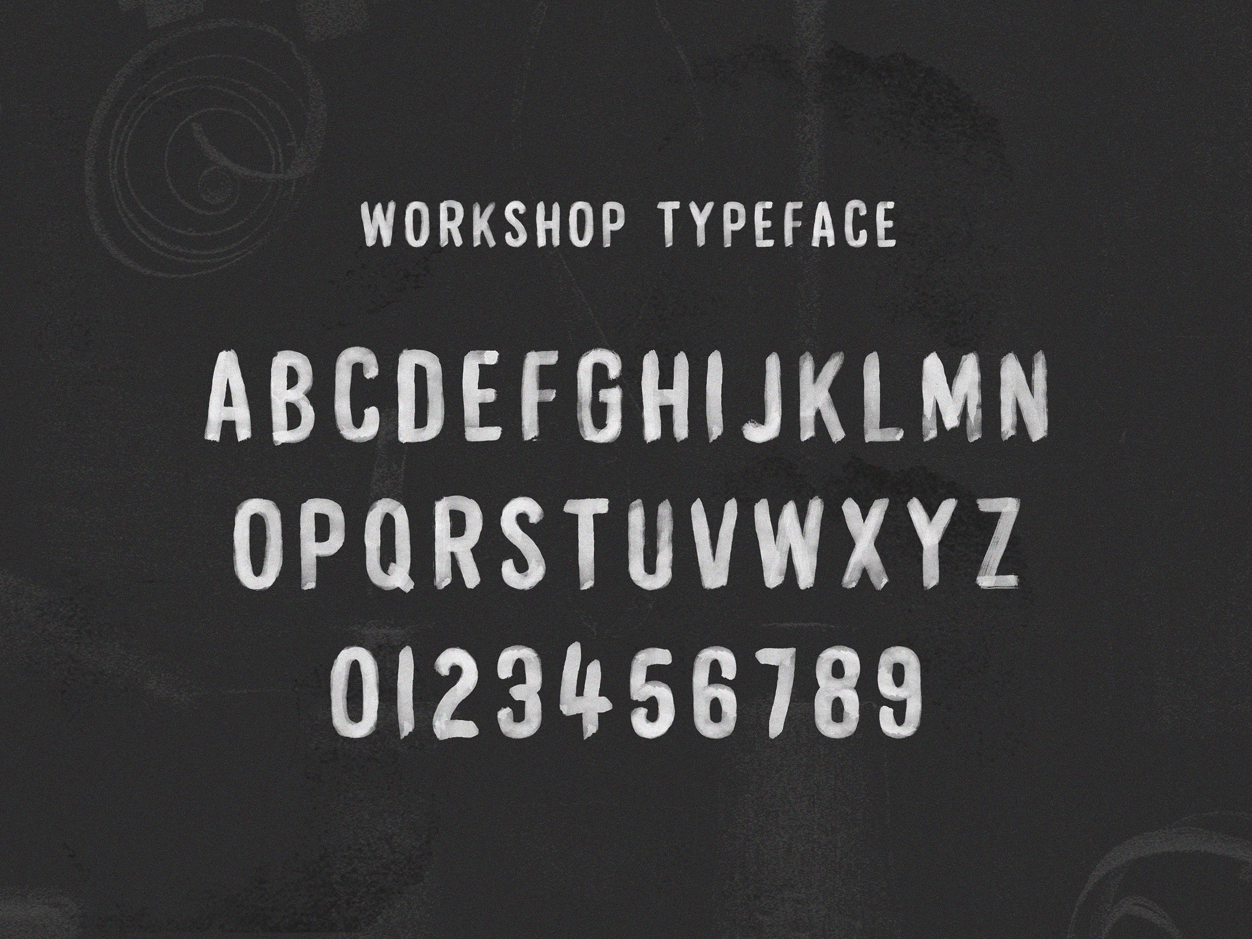 WORKSHOP FONT